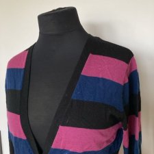 Sweter rozpinany kardigan merino Laura Ashley rozm. 44