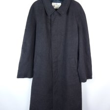 Aquascutum elegancki cienki wełniany płaszcz / XL