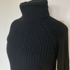 Sweter z golfem Calvin Klein Jeans wełna