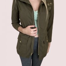 Parka z kapturem XXS Wow 35% bawełna