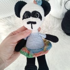 szydełkowa panda Patrycja