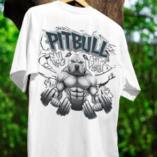 KOSZULKA T-SHIRT PITBULL GYM CZARNA, BIAŁA w rozmiarach S, M, L, XL, XXL