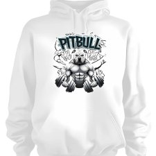 BLUZA Z KAPTUREM PITBULL GYM CZARNA , BIAŁA w rozmiarach S, M, L, XL, XXL