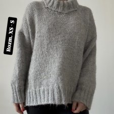 Sweter z golfem