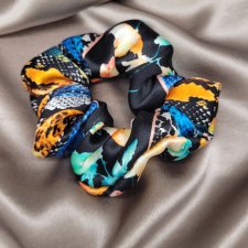 Gumka Scrunchie 100% jedwab włoski