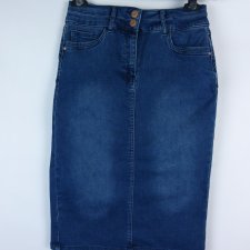 M&Co dżinsowa spódnica midi jeans Uk 8 / EUR 34