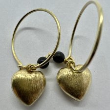 Copenhagen Love Design ❤ Susanne Friis Bjørner Earring ❤ Srebro złocone ❤