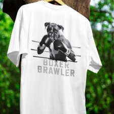 KOSZULKA Męska T-SHIRT Boxing Dog  S, M, L, XL, XXL