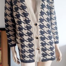 sweter vintage 40% wełna