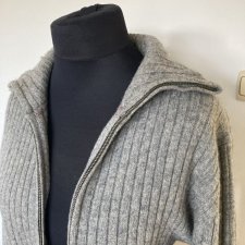 Sweter rozpinany kardigan wełna jagnięca Levi’s rozm. L