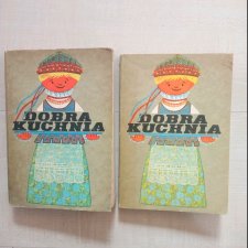 Dobra Kuchnia tom 1+2 Watra 1976r.  Zestaw 2