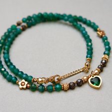 Green onyx vol. 2 /choker/ 13.02.25 naszyjnik - Szlachetna kolekcja