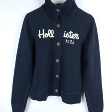 Hollister rozpinana bluza bawełna poliester / L