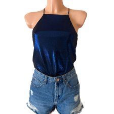 Crop top świecący S Topshop