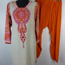 tradycyjny strój hinduski salwar kameez Indie / S