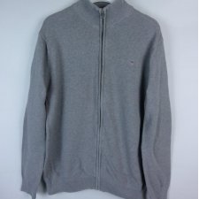 GANT męski sweter bawełna zip / XL