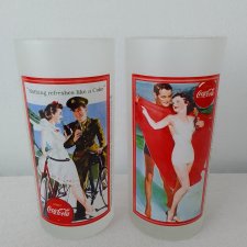 SZKLANKI COCA COLA VINTAGE