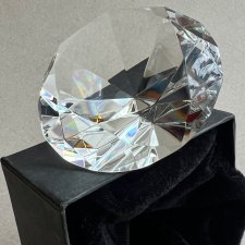 Diamond Crystal Paperweight ❤ Luksusowy przycisk do papieru