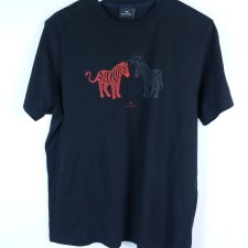 Paul Smith t-shirt bawełna zebra / XL