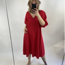 vintage red dress