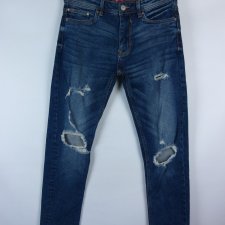 Alcott slim jeans dżinsy dziury 44 / S