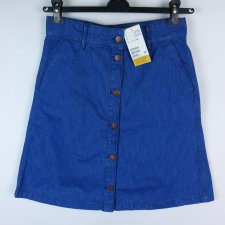 H&M spódnica jeans z przodu guziki  / M z metką