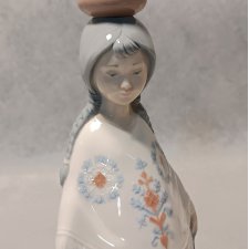 LLADRO seria NAO #359 Porcelanowa Figura Chiquita Mexican Girl Hiszpania