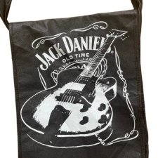 Torba Vintage z gitarą Jack Daniels niepowtarzalna prezent