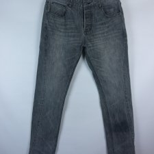 Allsaints Metamorphosis straight jeans dżins / 32 - M