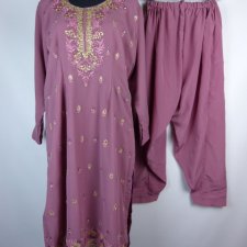 tradycyjny strój hinduski salwar kameez Indie / XL