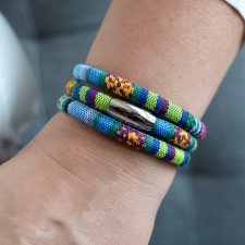 bransoletka boho MAGNETOOS AZTEQ stal szlachetna