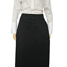 ELEGANCKA CZARNA SPÓDNICA BIUROWA MIDI L XL