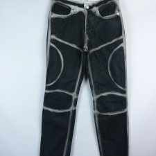 Weekday spodnie straight jeans woskowane 25 / XS