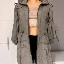 Sugar & Spice S 36, parka zielona, 100% bawełna