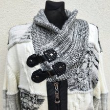 CLUBJU  -  NATURALNY SWETER/KURTKA