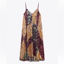 ZARA - SUKIENKA BOHO - S