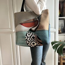 Torba shopper gobelinowa Pelikan