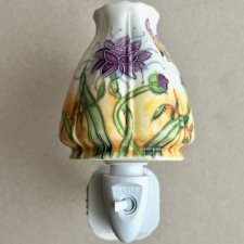 Emalia na porcelanie - Lampka porcelanowa ❀ڿڰۣ❀ OLD TUPTON WARE - Kolekcjonerska porcelana