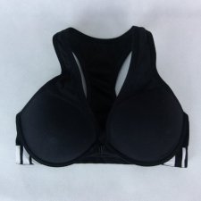 Pink Victoria's Secret sportowy usztywniany biustonosz 32DD / 70E