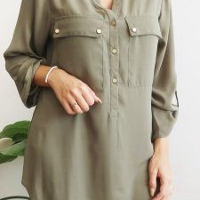 Bluzka khaki S