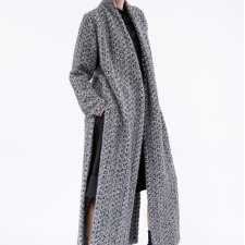 woolen cardigan coat